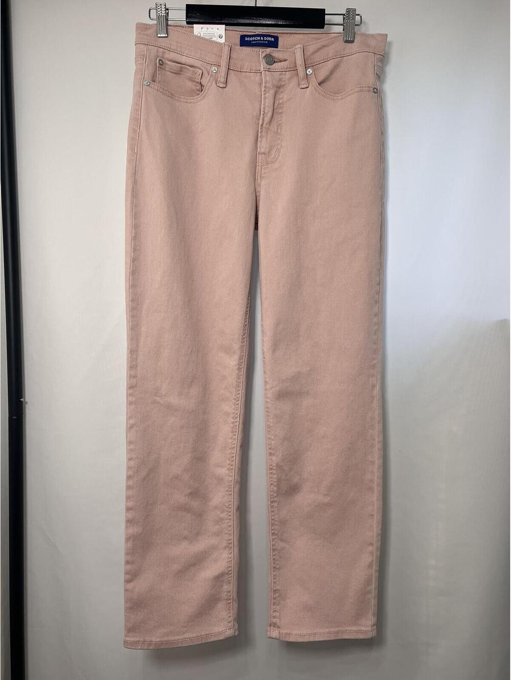 NWT Scotch & Soda Pink Jeans Women's Size 8